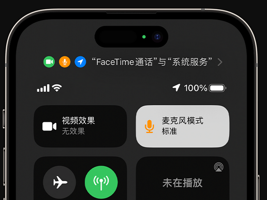 番禺苹果授权维修网点分享iPhone在通话时让你的声音更清晰 