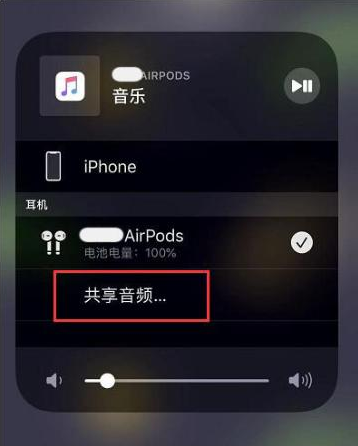 番禺苹果14音频维修点分享iPhone14音频共享设置方法 