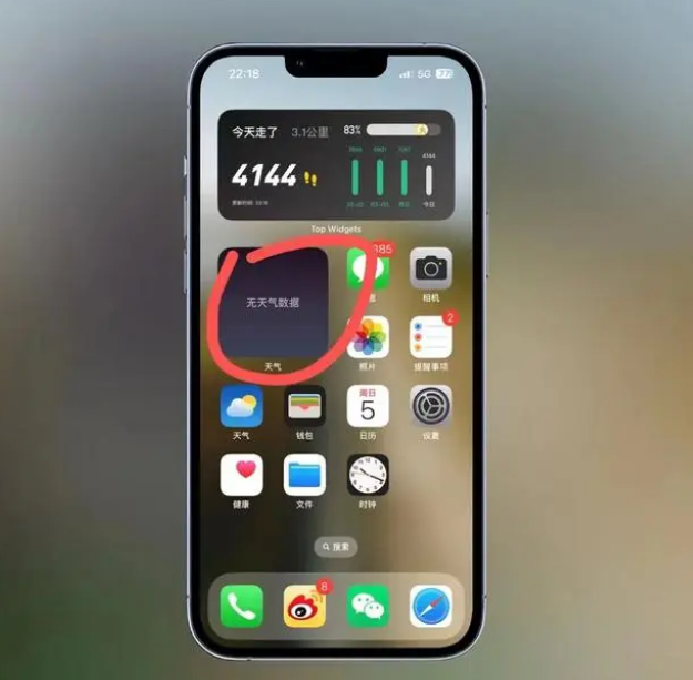 番禺苹果手机维修分享:iOS16主屏幕天气小组件无法正常工作怎么办？ 